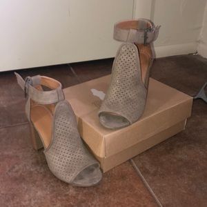 Open Toed Booties